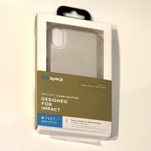 NWT Clear Sparkly iPhone Case